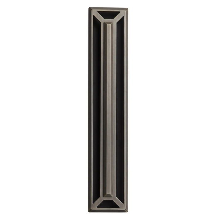 Avenue Outdoor 3-CCT LED Wall Sconce with Bronze Grid Cover, 26"H, by Avenue Lighting