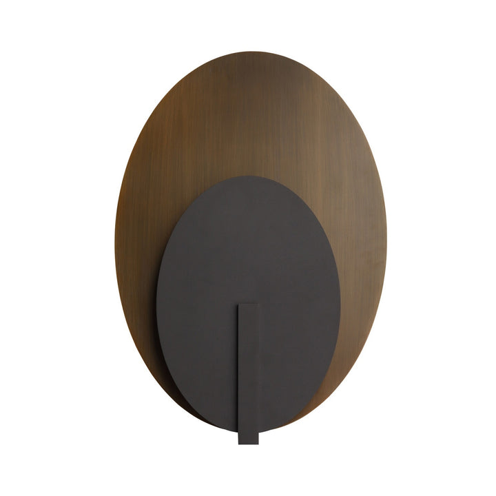 Avenue Outdoor Oval 3-CCT LED Wall Sconce with Dark Gold by Avenue Lighting - view 4