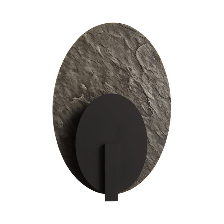 Avenue Outdoor Oval 3-CCT LED Wall Sconce with Brushed Bronze Textured, 17"H, by Avenue Lighting