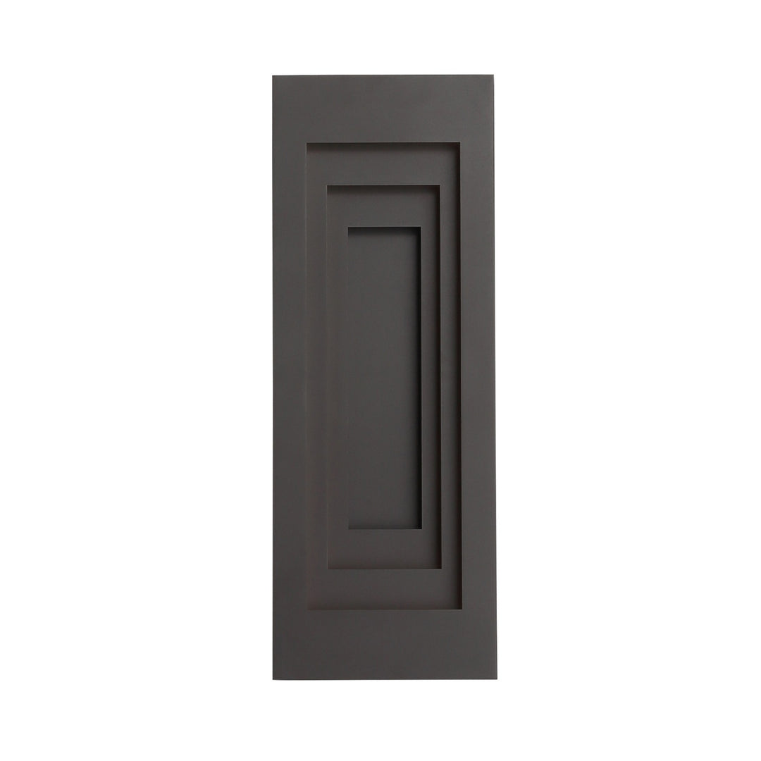 Avenue Outdoor 3-CCT LED Rectangular Wall Panel Sconce, 24"H, by Avenue Lighting
