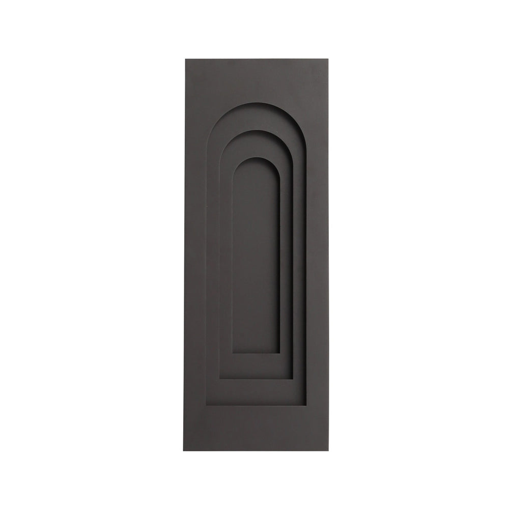 Avenue Outdoor 3-CCT LED Rectangular Curved Top Wall Sconce by Avenue Lighting - view 2