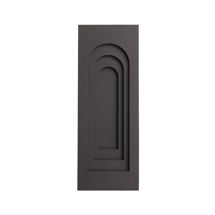 Avenue Outdoor 3-CCT LED Rectangular Curved Top Wall Sconce by Avenue Lighting - view 2