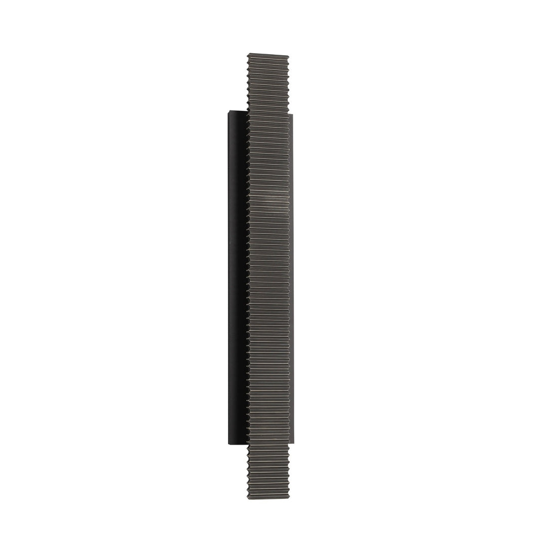 Avenue Outdoor Ridges 3-CCT LED Wall Sconce, 31"H, by Avenue Lighting