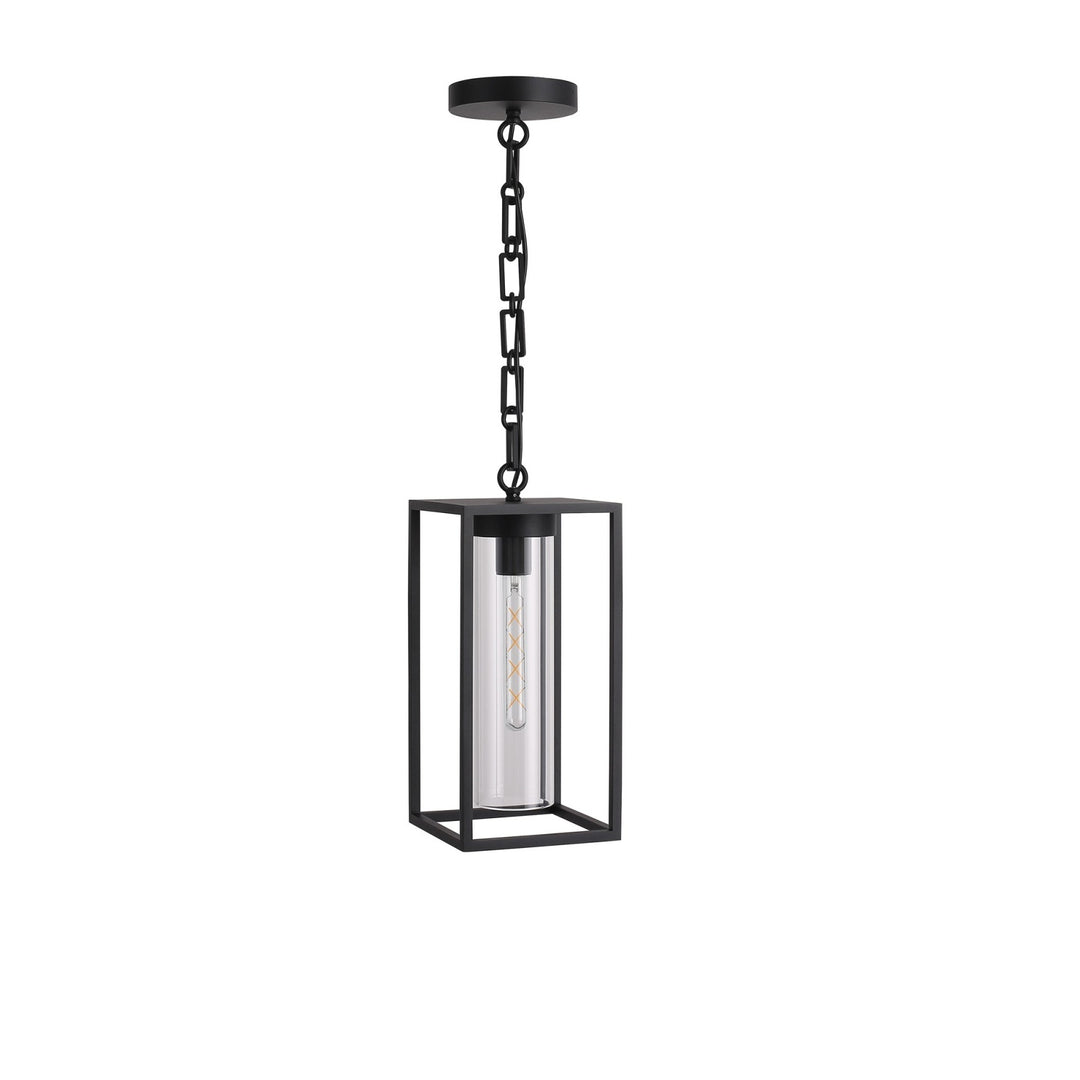 Avenue Outdoor Hanging Box Pendant with Clear Glass, 16"H, by Avenue Lighting
