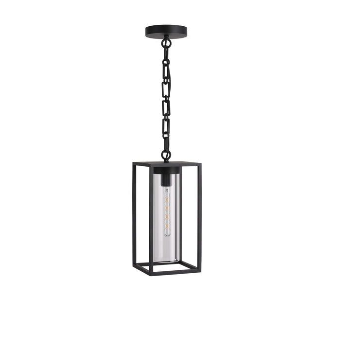 Avenue Outdoor Hanging Box Pendant with Clear Glass, 16"H, by Avenue Lighting