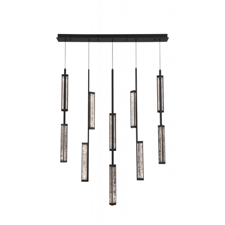 Metropole LED Linear Chandelier by Avenue Lighting - view 2
