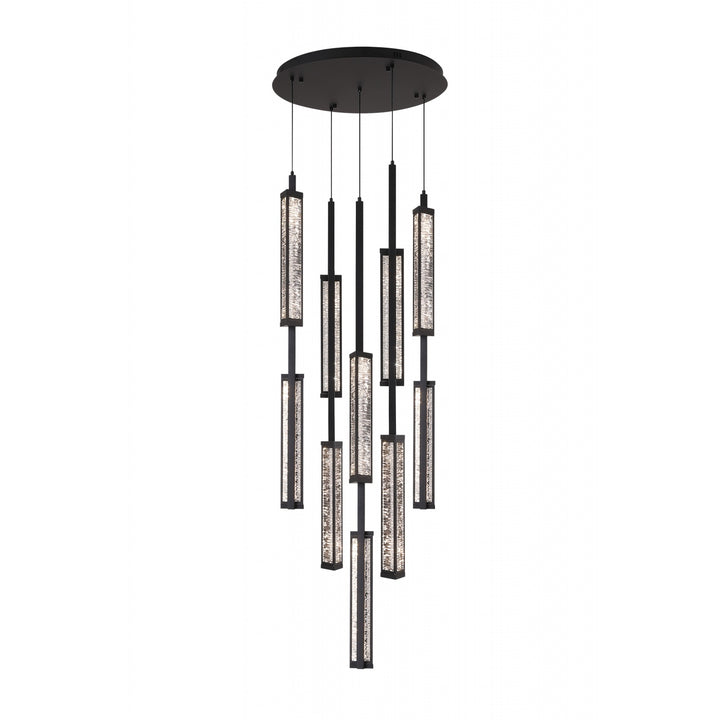 Metropole LED Chandelier, 10-Light 65.5"H, by Avenue Lighting