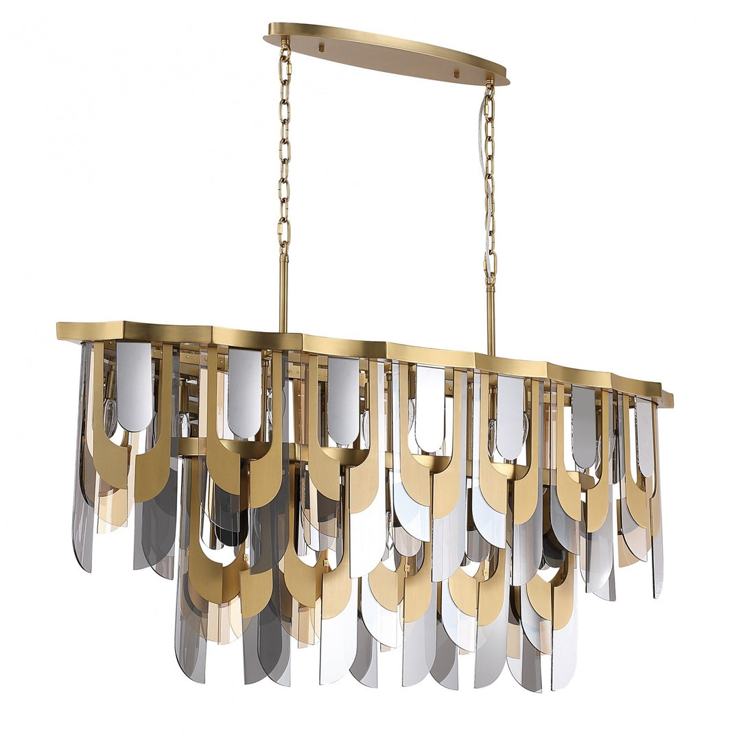 Paramount Oval Chandelier by Avenue Lighting
