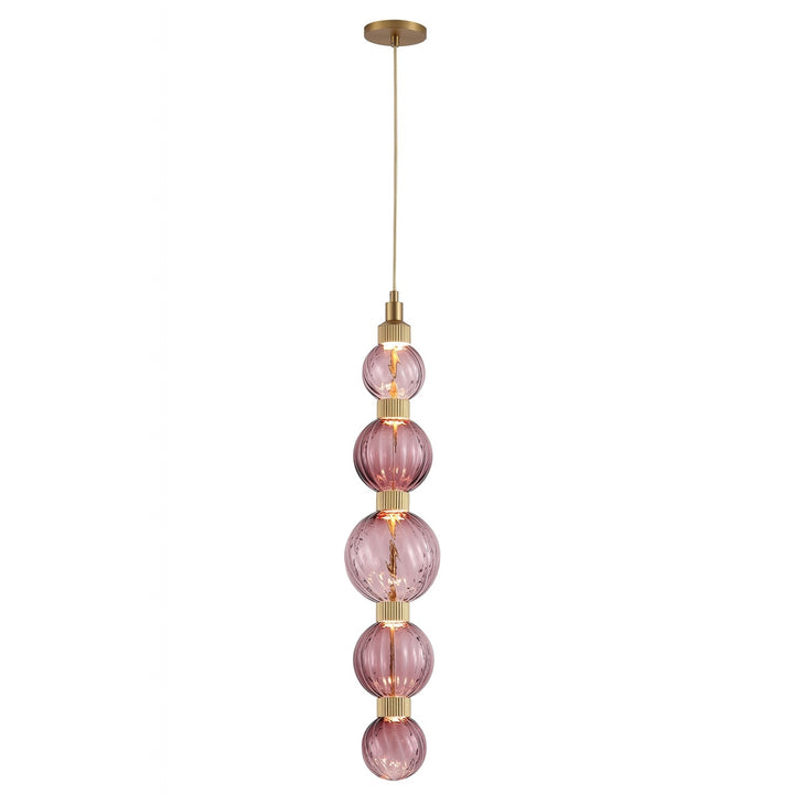 Zayna 5-Light 36"H LED Pendant