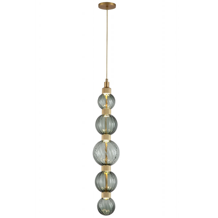 Zayna 5-Light 36"H LED Pendant
