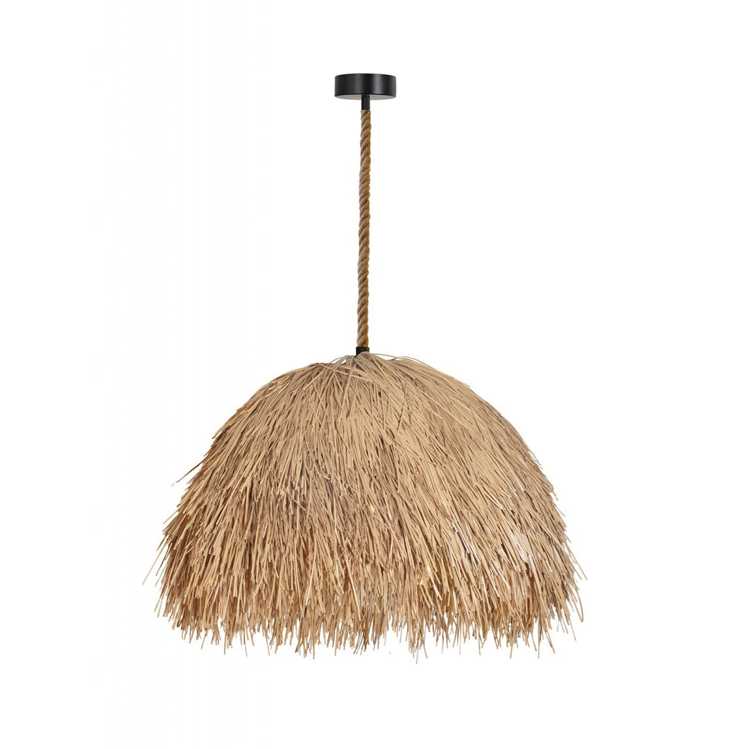 Malibu Hemp Rope Pendant, 30"W, by Avenue Lighting