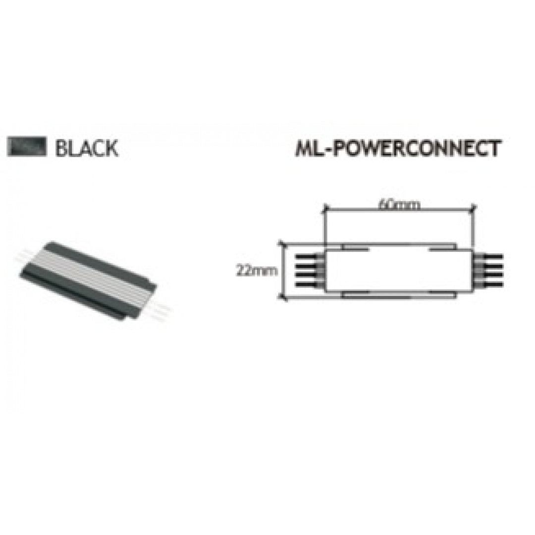 Magnetix Power Plate For 2 Straight Lines by Avenue Lighting - view 2