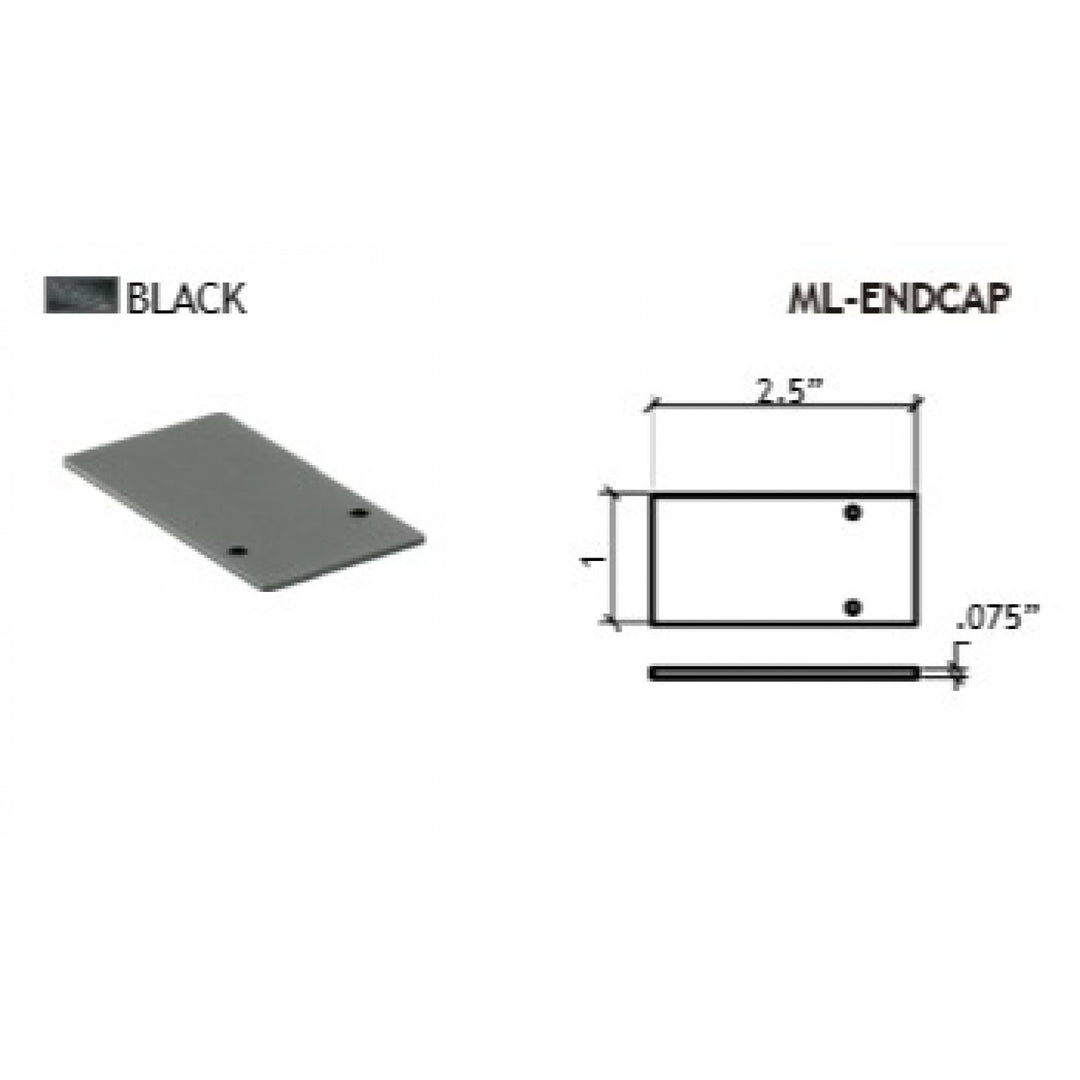 Magnetix Track End Cap by Avenue Lighting - view 2