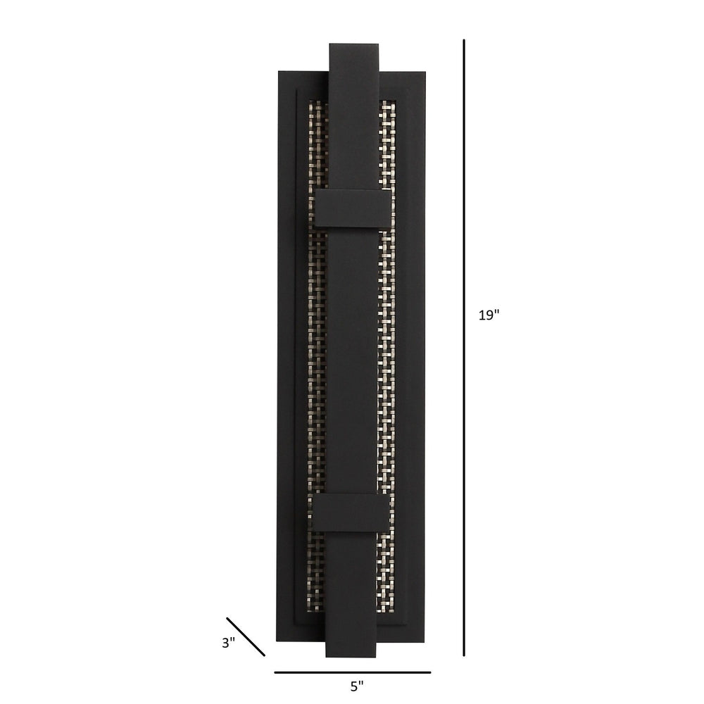 Avenue Outdoor 3-CCT LED Wall Sconce with Mesh Back by Avenue Lighting - view 2