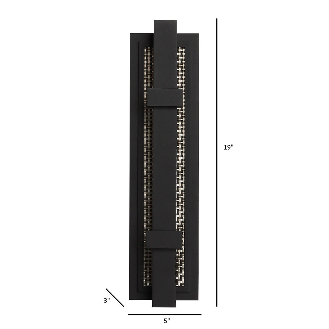 Avenue Outdoor 3-CCT LED Wall Sconce with Mesh Back by Avenue Lighting - view 2