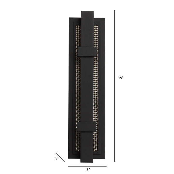 Avenue Outdoor 3-CCT LED Wall Sconce with Mesh Back by Avenue Lighting - view 2