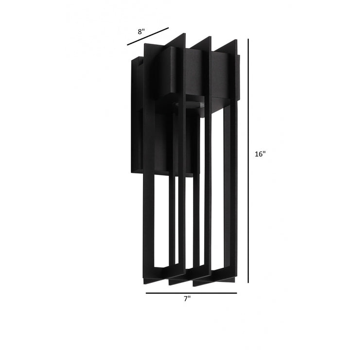 Avenue Outdoor Cage 3-CCT LED Wall Sconce by Avenue Lighting - view 2