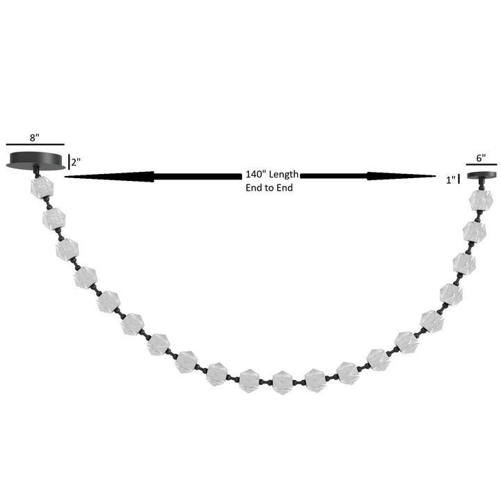 Beluga LED Chandelier by Avenue Lighting - view 14