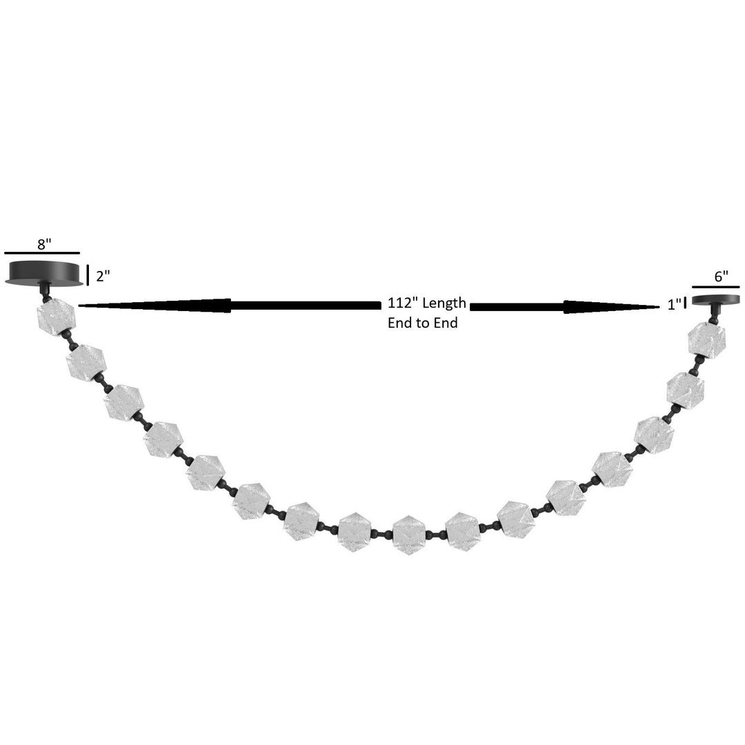 Beluga LED Chandelier by Avenue Lighting - view 9