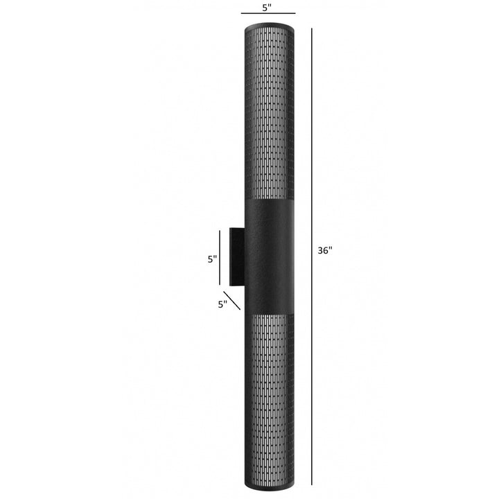 Avenue Outdoor Cylindrical LED Wall Sconce by Avenue Lighting - view 16