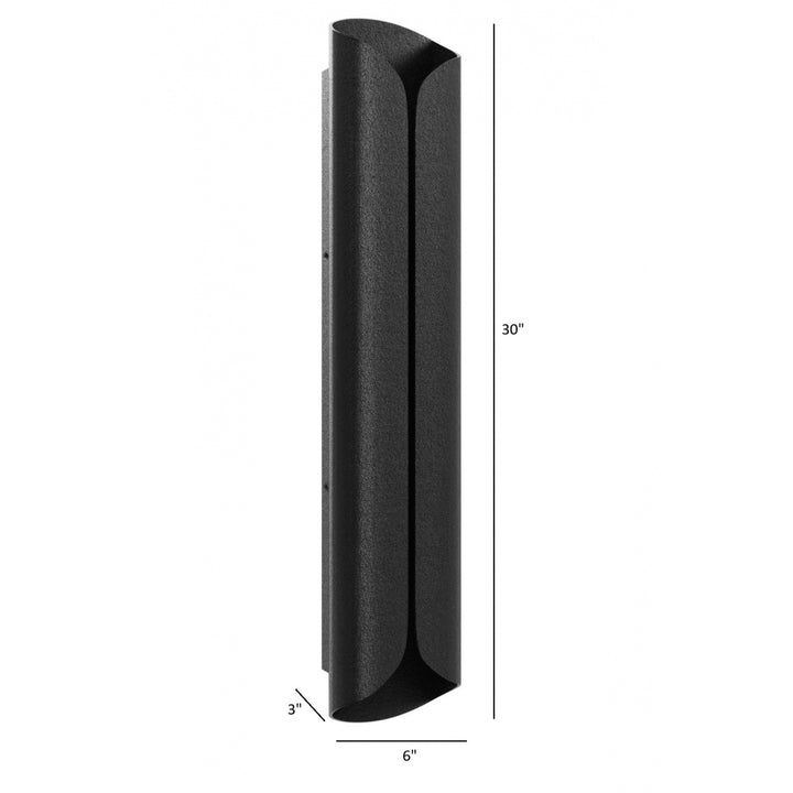 Avenue Outdoor Curved Frame LED Wall Sconce by Avenue Lighting - view 12
