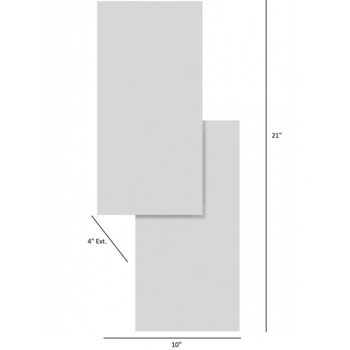 Parker Double Panel LED Wall Sconce by Avenue Lighting - view 5