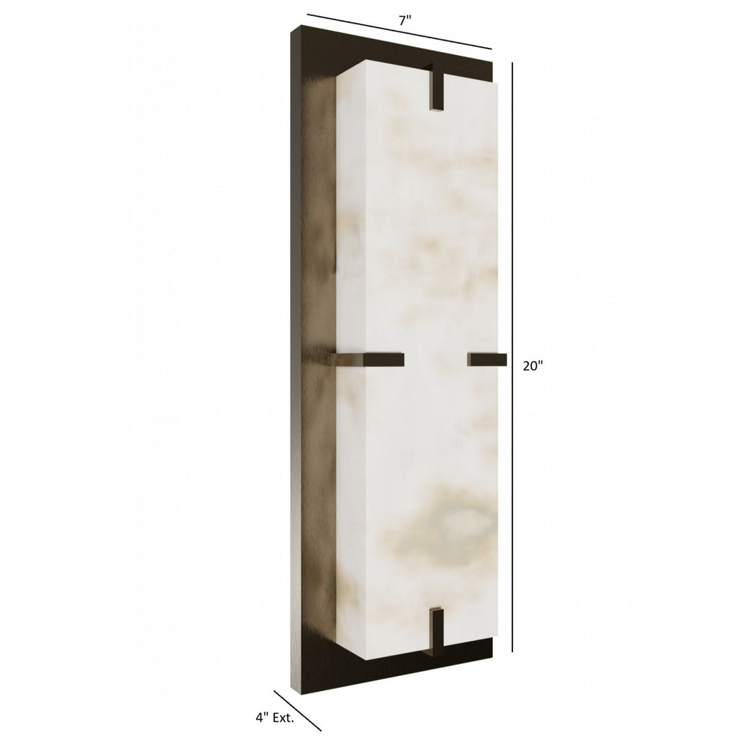 Sedona Alabaster 3-CCT LED Wall Sconce by Avenue Lighting - view 13