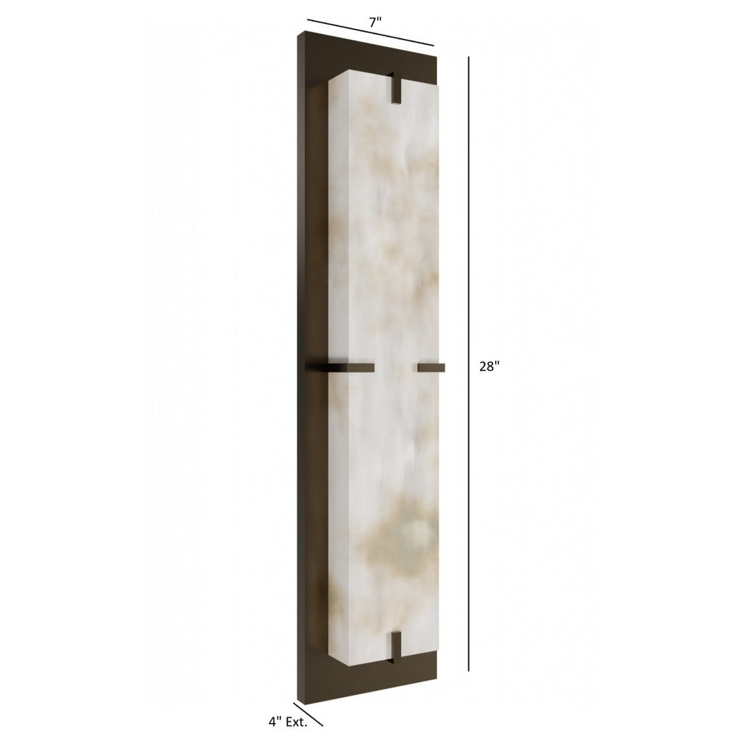 Sedona Alabaster 3-CCT LED Wall Sconce by Avenue Lighting - view 21