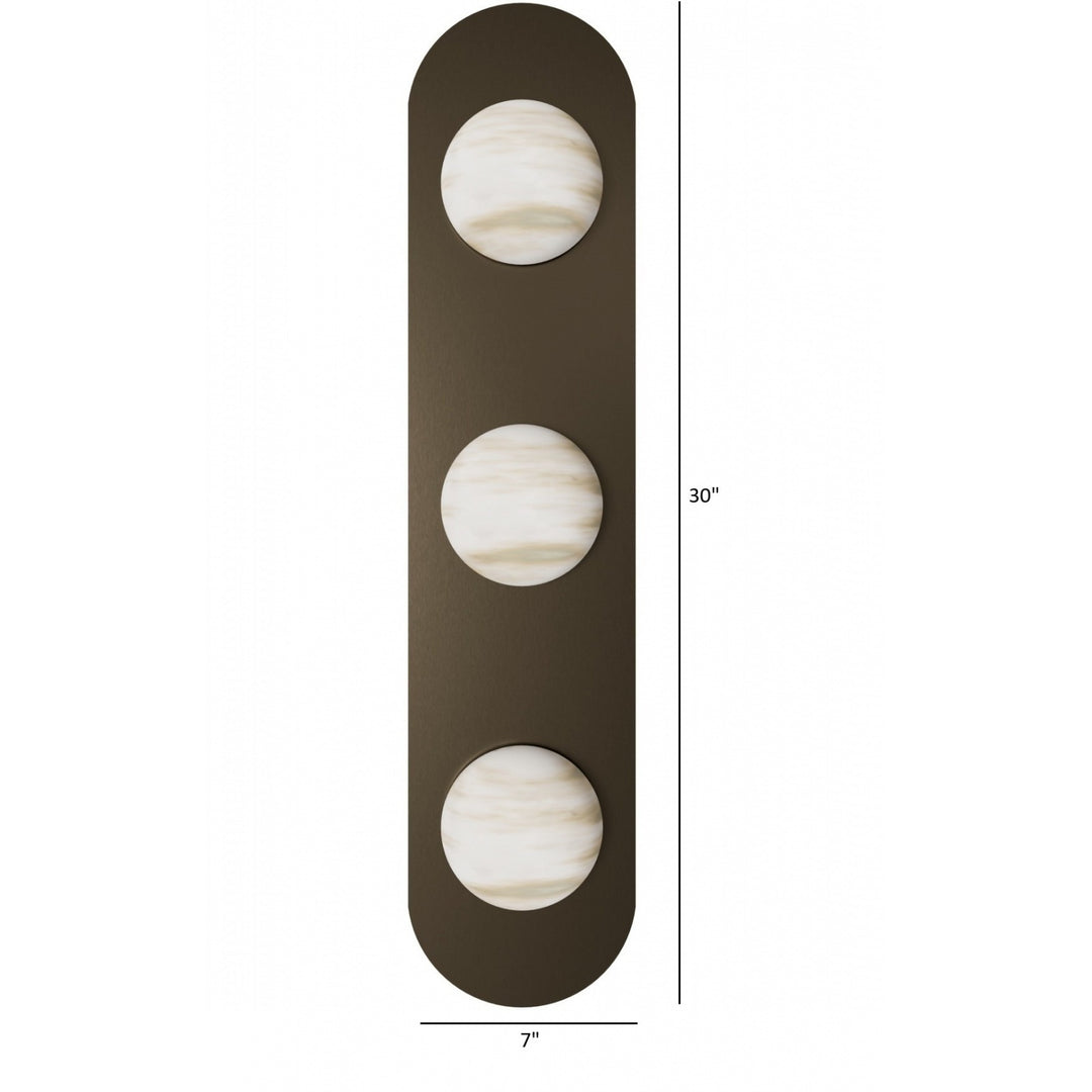 Sedona Alabaster 3-CCT LED Wall Sconce by Avenue Lighting - view 10