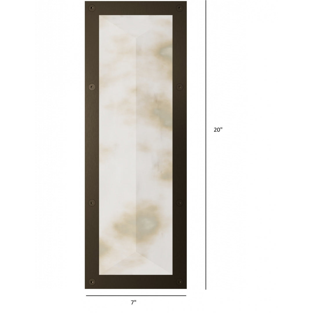 Sedona Alabaster 3-CCT LED Prism Wall Sconce by Avenue Lighting - view 4