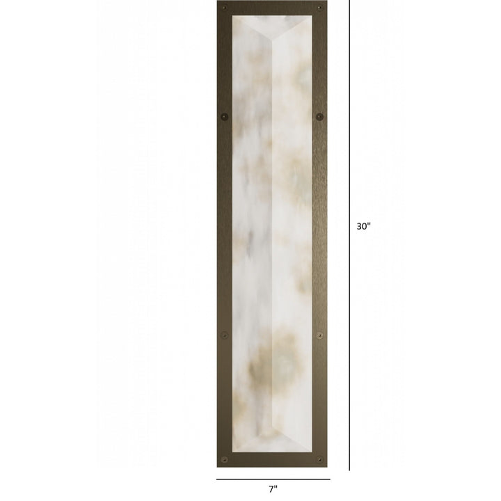 Sedona Alabaster 3-CCT LED Prism Wall Sconce by Avenue Lighting - view 8