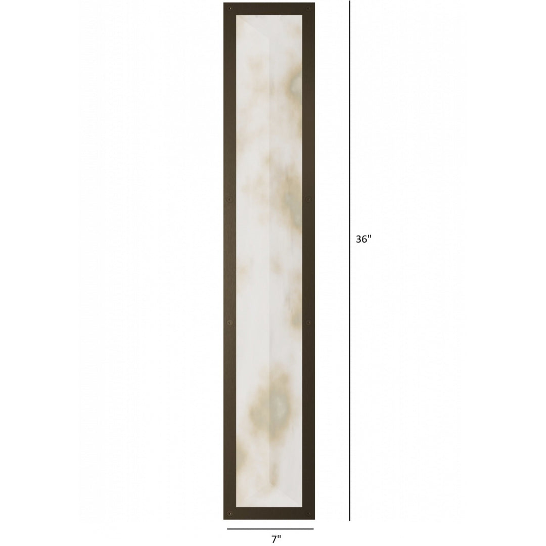 Sedona Alabaster 3-CCT LED Prism Wall Sconce by Avenue Lighting - view 12