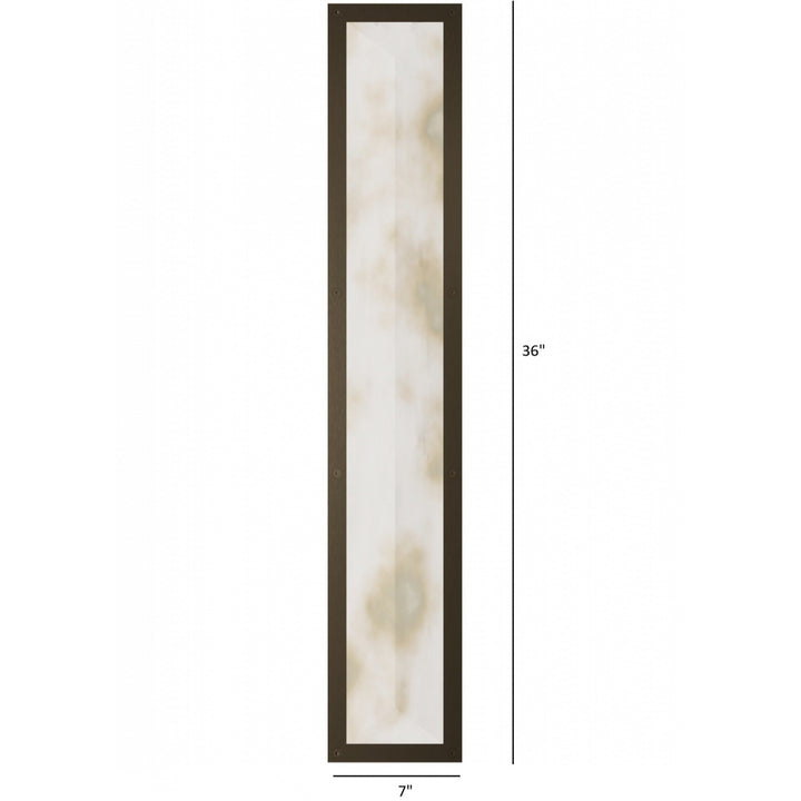 Sedona Alabaster 3-CCT LED Prism Wall Sconce by Avenue Lighting - view 12
