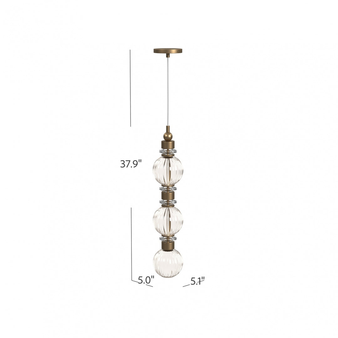 Avra Stacked LED Pendant by Avenue Lighting - view 15
