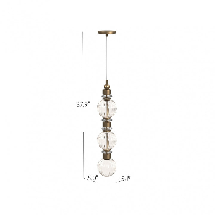 Avra Stacked LED Pendant by Avenue Lighting - view 15