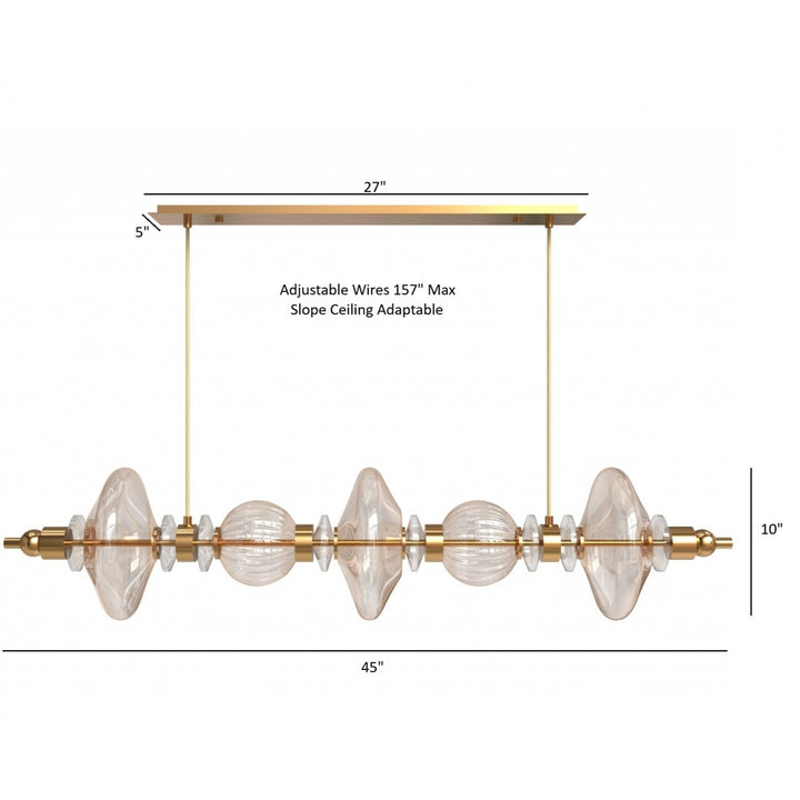 Avra Linear LED Pendant by Avenue Lighting - view 13