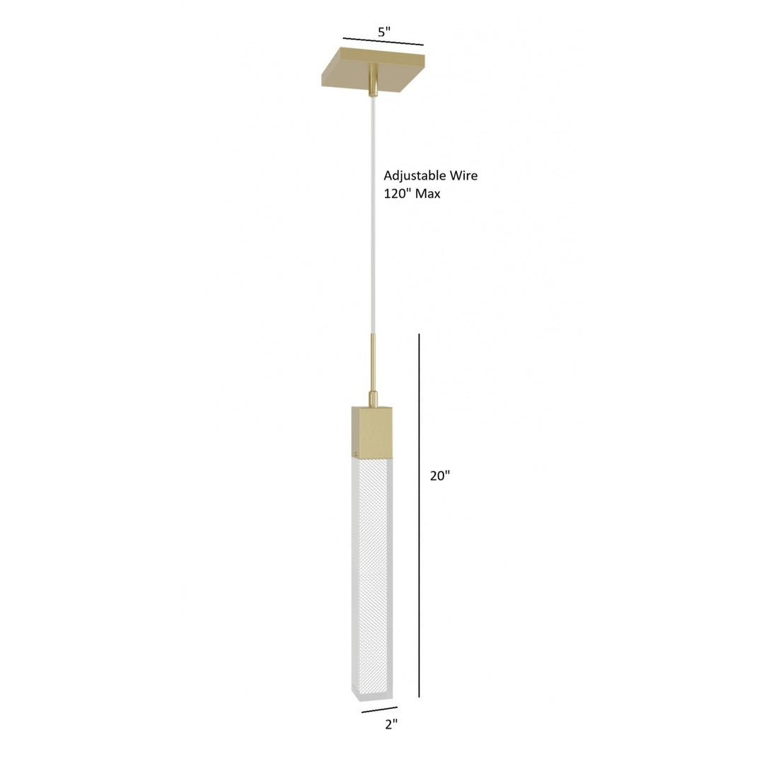 The Original Glacier 1-Light 2"W LED Pendant