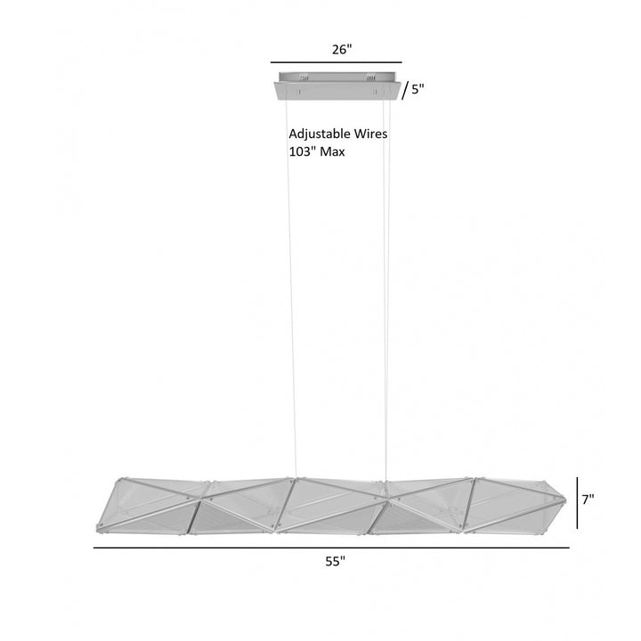 Seoul Geometric LED Pendant by Avenue Lighting - view 11