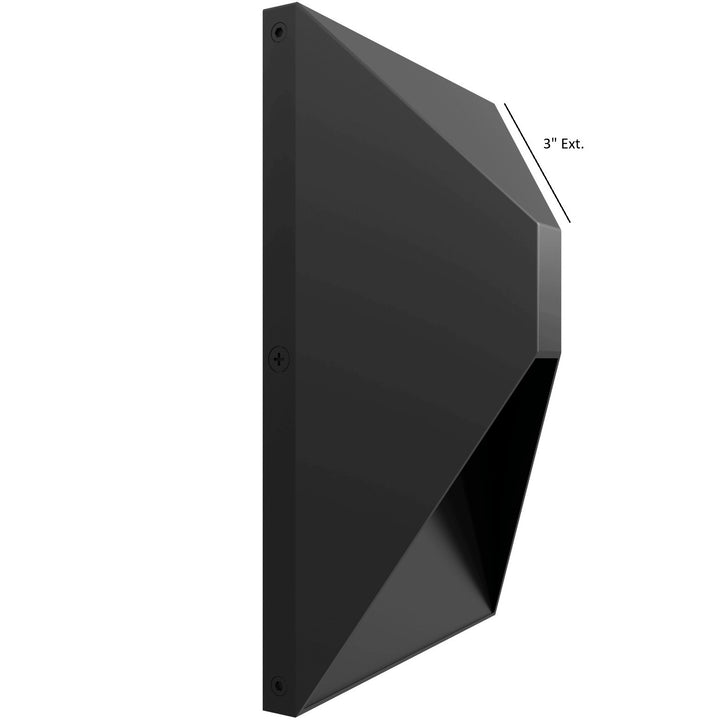 Avenue Outdoor 5-CCT Rectangular LED Wall Sconce by Avenue Lighting - view 5