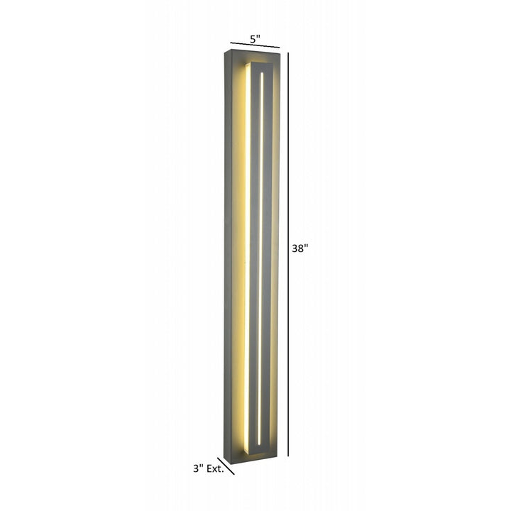 Avenue Outdoor Raised Panel LED Wall Sconce by Avenue Lighting - view 23