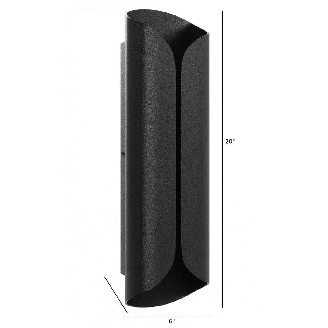 Avenue Outdoor Curved Frame LED Wall Sconce by Avenue Lighting - view 8