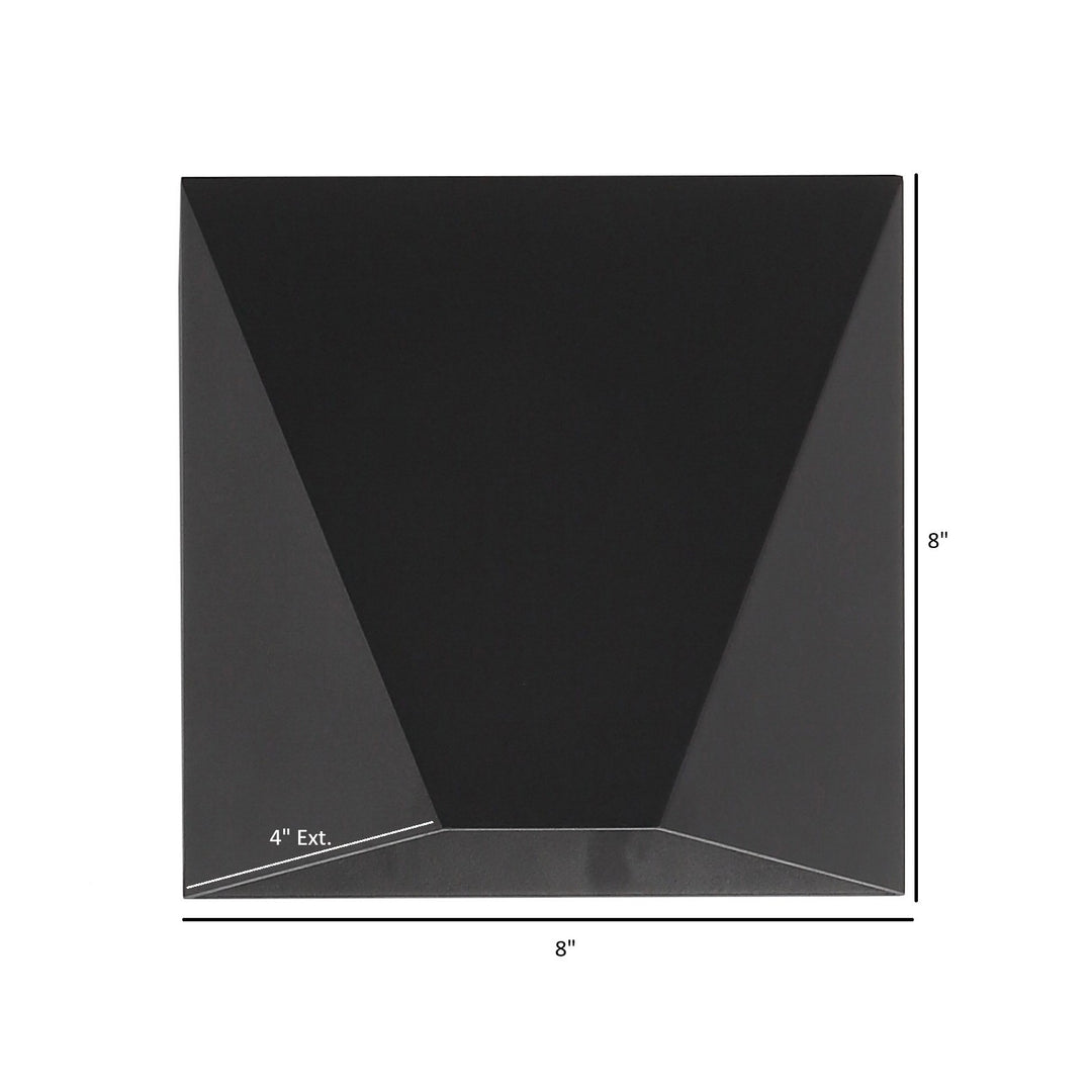 Avenue Outdoor Geometric Up/Down 3-CCT LED Wall Sconce by Avenue Lighting - view 2