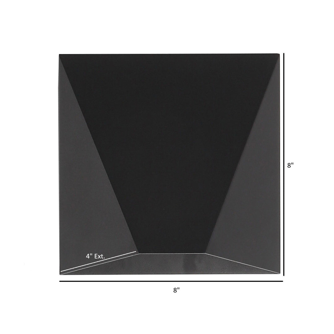 Avenue Outdoor Geometric Up/Down 3-CCT LED Wall Sconce by Avenue Lighting - view 4
