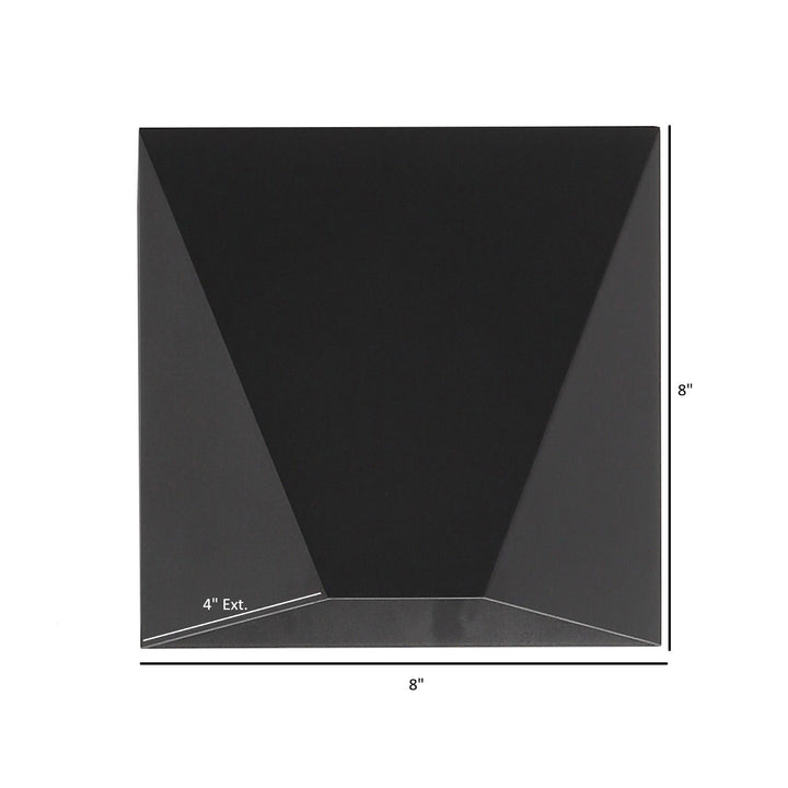 Avenue Outdoor Geometric Up/Down 3-CCT LED Wall Sconce by Avenue Lighting - view 4