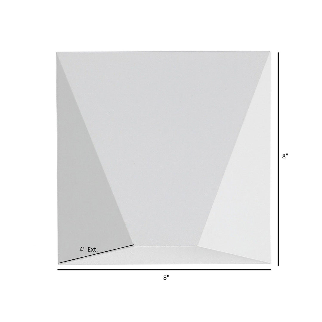 Avenue Outdoor Geometric Up/Down 3-CCT LED Wall Sconce by Avenue Lighting - view 6