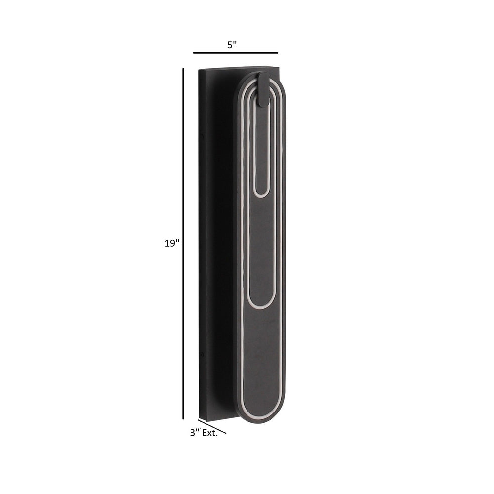 Avenue Outdoor 3-CCT LED Wall Sconce by Avenue Lighting - view 2