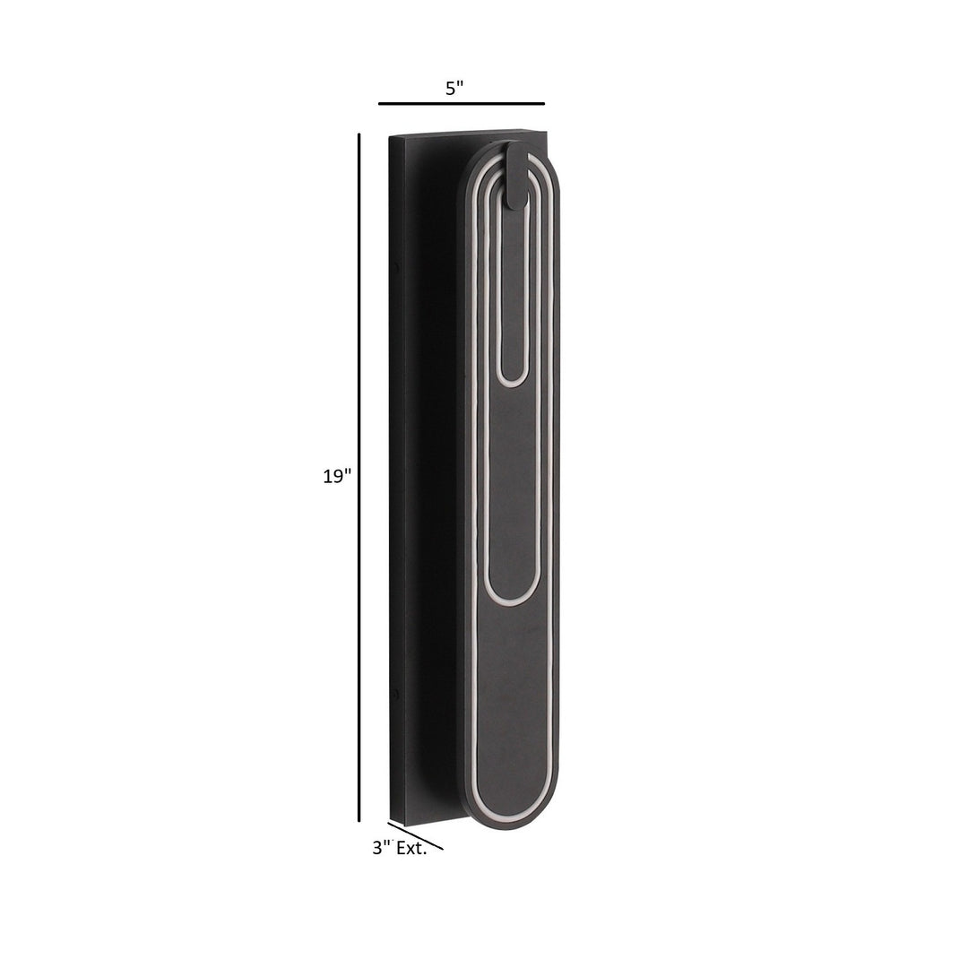 Avenue Outdoor 3-CCT LED Wall Sconce by Avenue Lighting - view 2