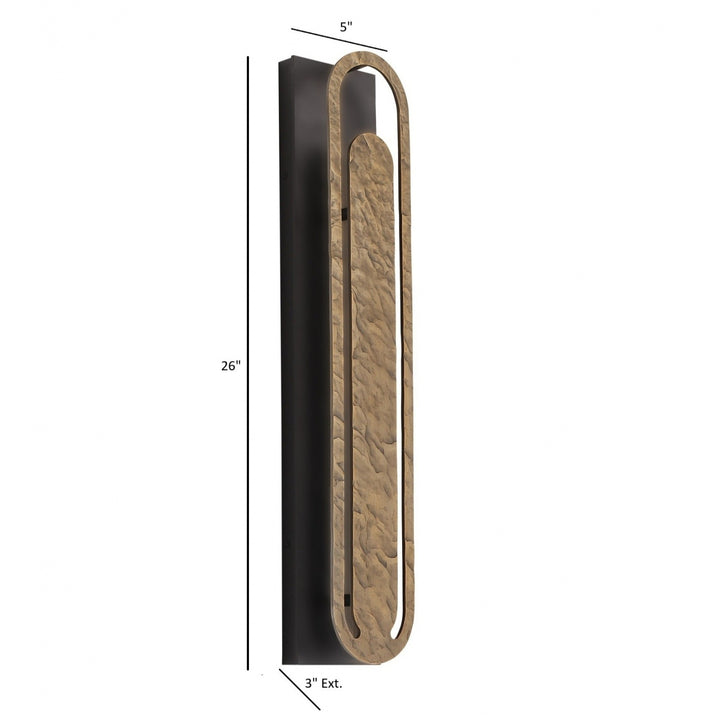Avenue Outdoor 3-CCT LED Wall Sconce with Copper Textured by Avenue Lighting - view 7