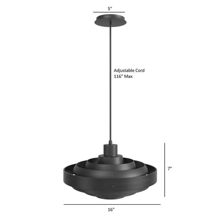 Newport Round Pendant by Avenue Lighting - view 4