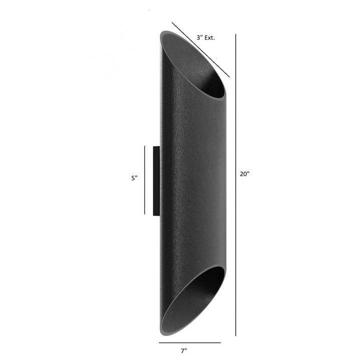 Avenue Outdoor Up/Down 3000K LED Wall Sconce by Avenue Lighting - view 36